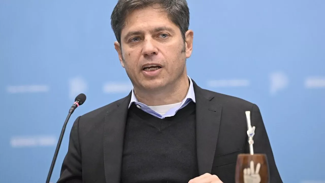 Kicillof: 'El RIGI no existe ni ha sido aprobado'