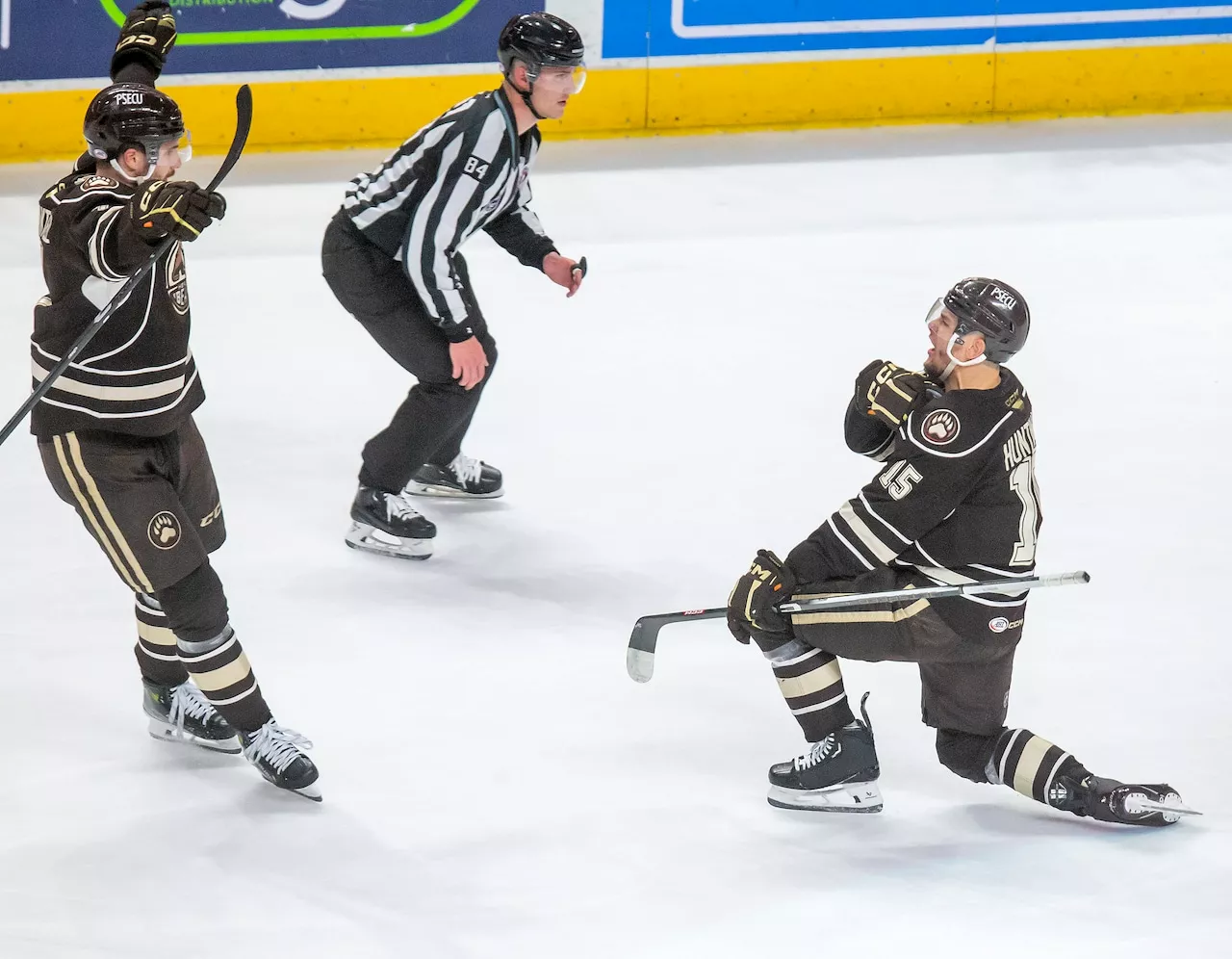 One win away: Hershey has a 3-2 series lead over Coachella Valley heading into Game 6 tonight