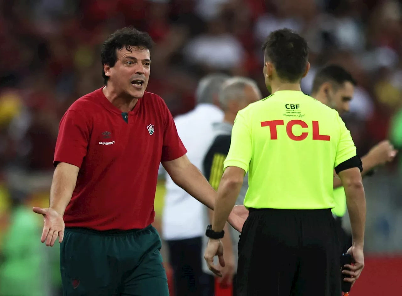 Diniz detona arbitragem do Fla-Flu após pênalti polêmico: 'Definiu o jogo'