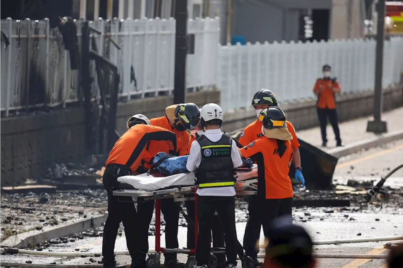 Fire breaks out at South Korea battery plant, 20 bodies found, Yonhap reports