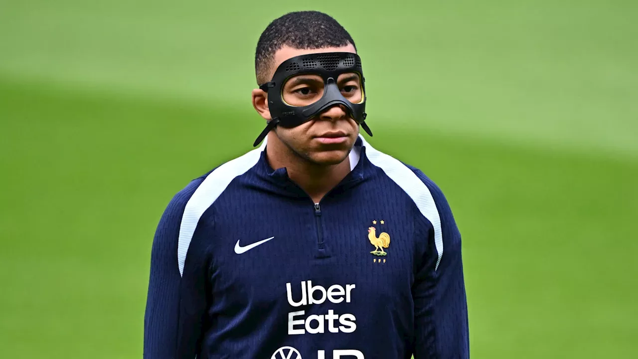 Euro 2024: le masque noir de Kylian Mbappé validé par l’UEFA