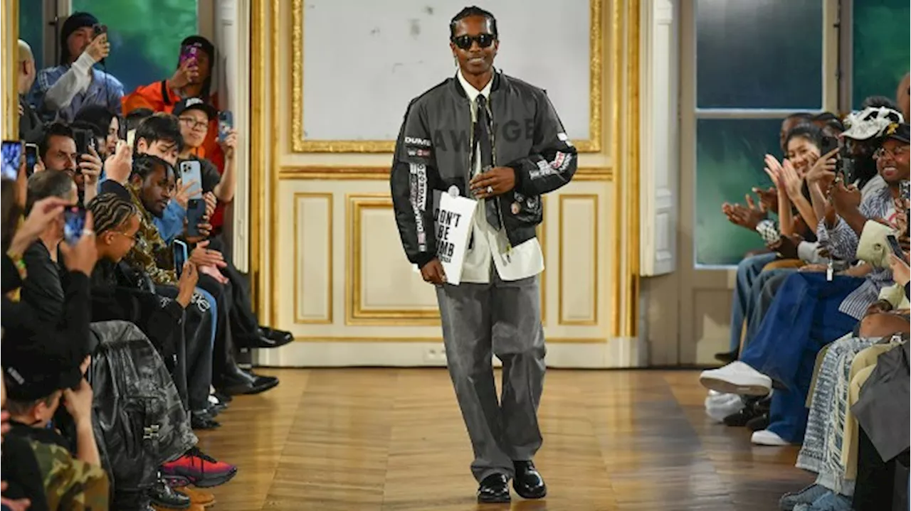 A$AP Rocky’s New Clothing Line Made a Splash at Paris Fashion Week