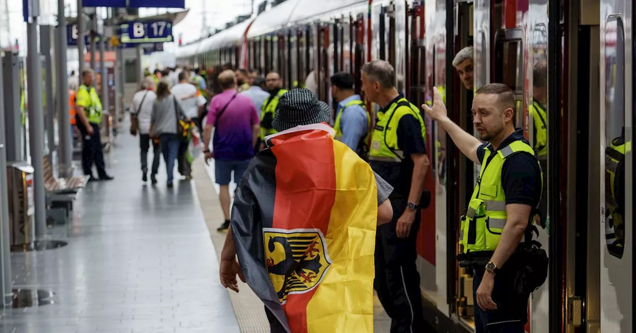 Fußball-EM 2024: Deutsche Bahn nach EM-Start in Kritik​ wegen Verspätungen