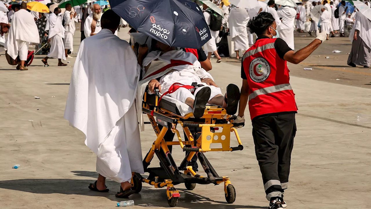 Más de 1.300 personas mueren en la peregrinación anual a La Meca en Arabia Saudí por la ola de calor