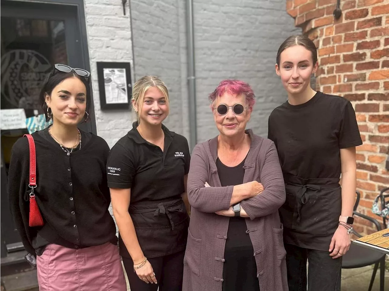 South Shropshire bistro staff stunned as famous TV comedian Jo Brand stops by for a coffee