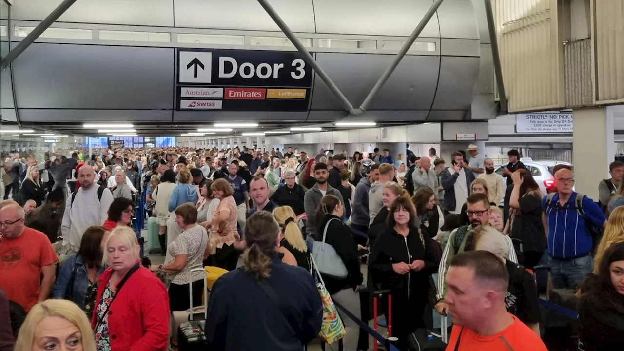 Manchester Airport disruption remains after power cut grounded flights