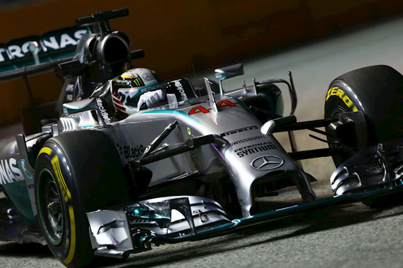 Qualifying-Thriller Singapur: Lewis Hamilton auf Pole