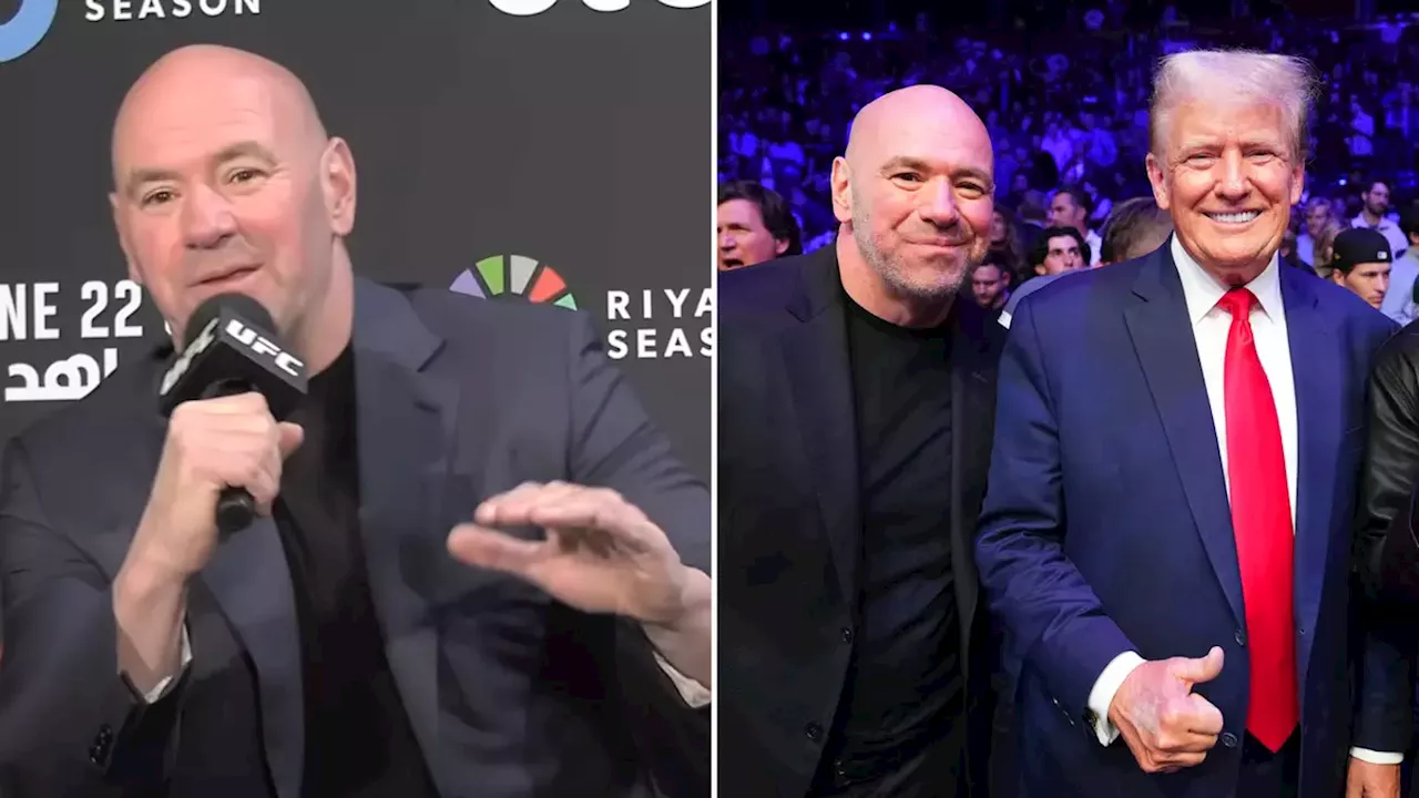 Dana White turns down Donald Trump's 'joke' of a request