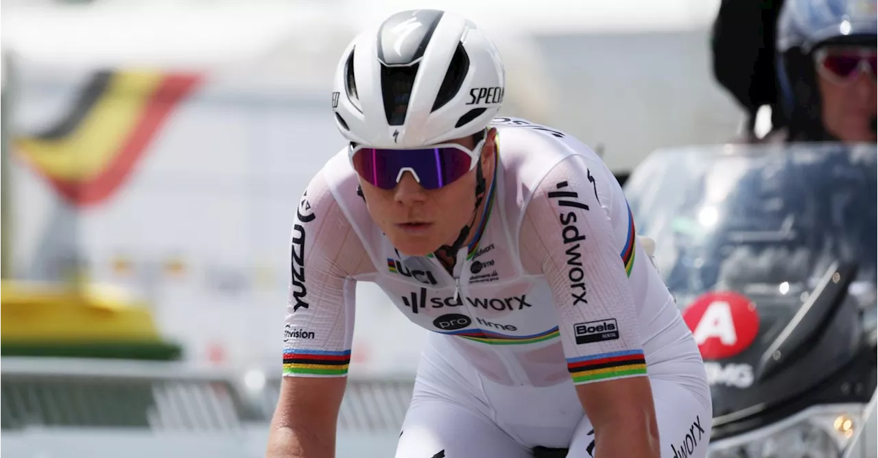 BK Wielrennen: Lotte Kopecky volgt zichzelf op als Belgisch kampioene