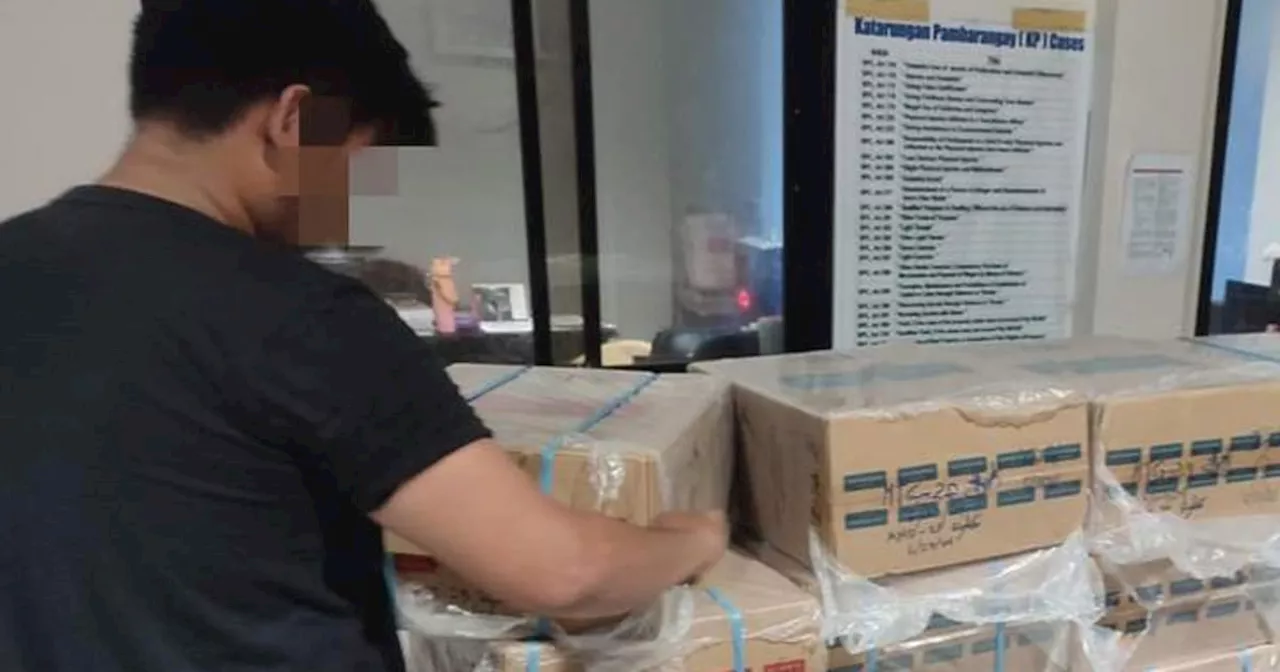 P13.2-M smuggled cigarettes seized in Zamboanga, Barmm