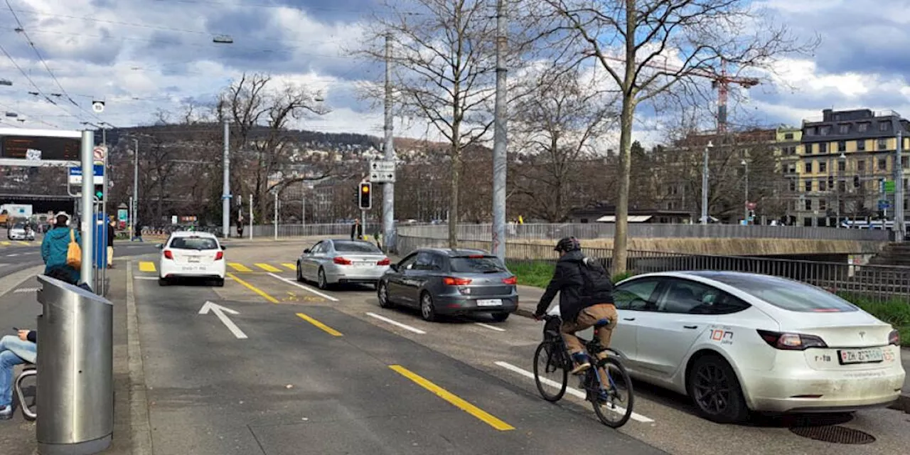 Stadt Zürich hebt Fahrspur auf