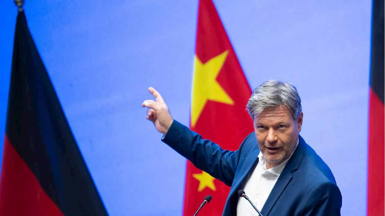 „Dann würden wir nicht über Handelskrieg reden“: Habeck warnt vor Scheitern von Handelsgesprächen mit China