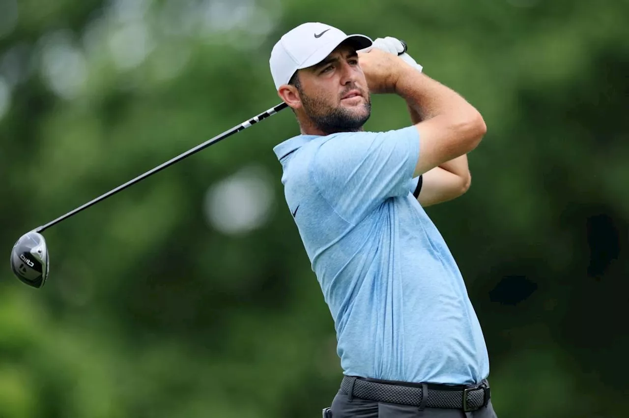 Scheffler downs Kim in playoff to win protest-hit Travelers Championship