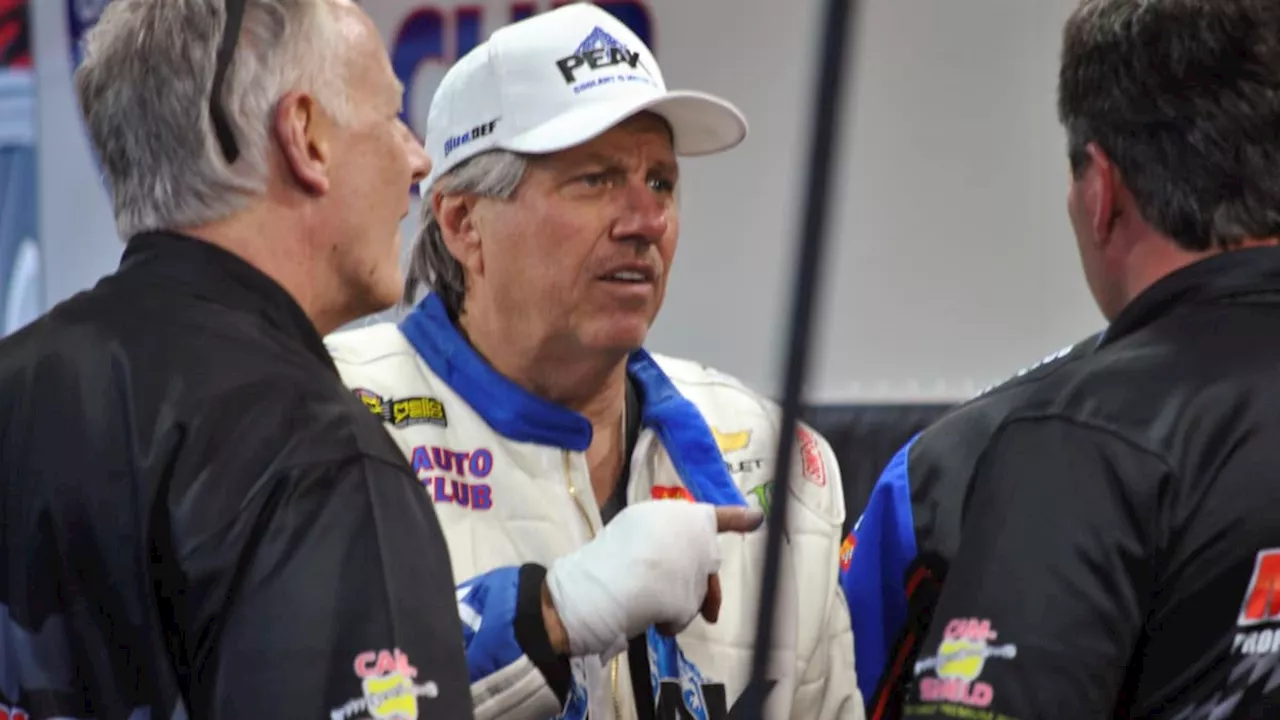 75-year-old drag racing legend John Force alert after fiery, 300-mph crash