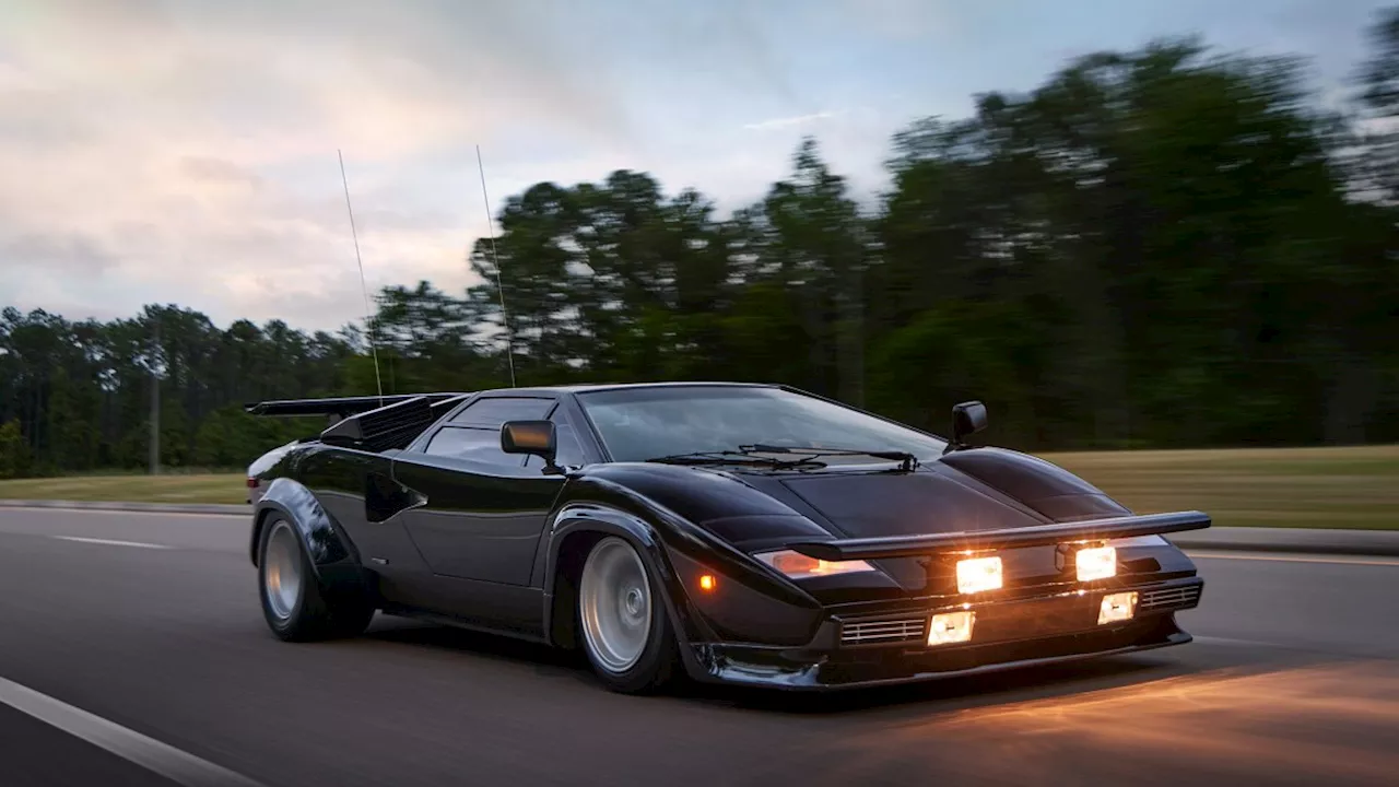 'Cannonball Run' Lamborghini Countach LP 400 S turns 45