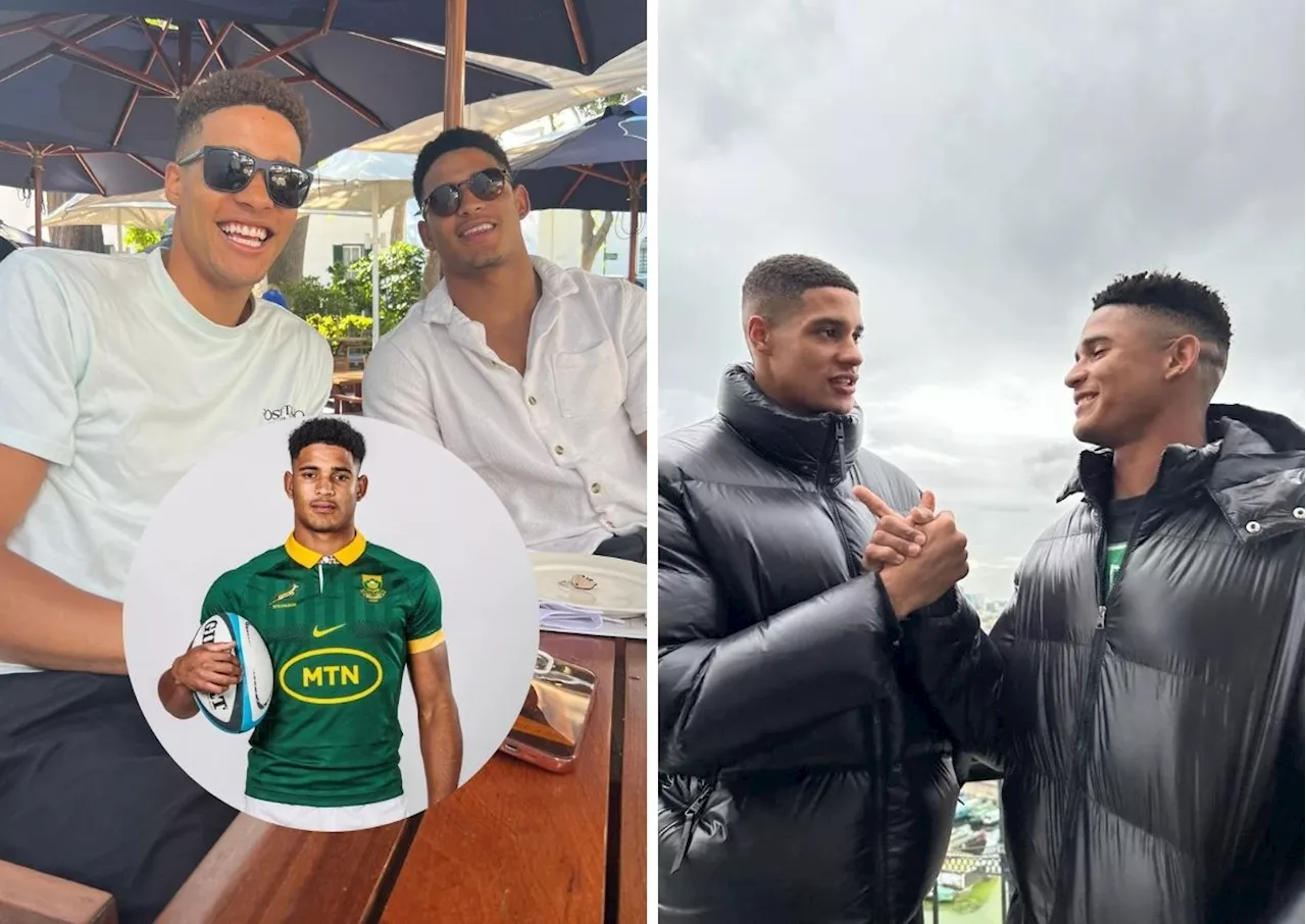 Springbok Sacha gets love from Netflix star brother Nathan