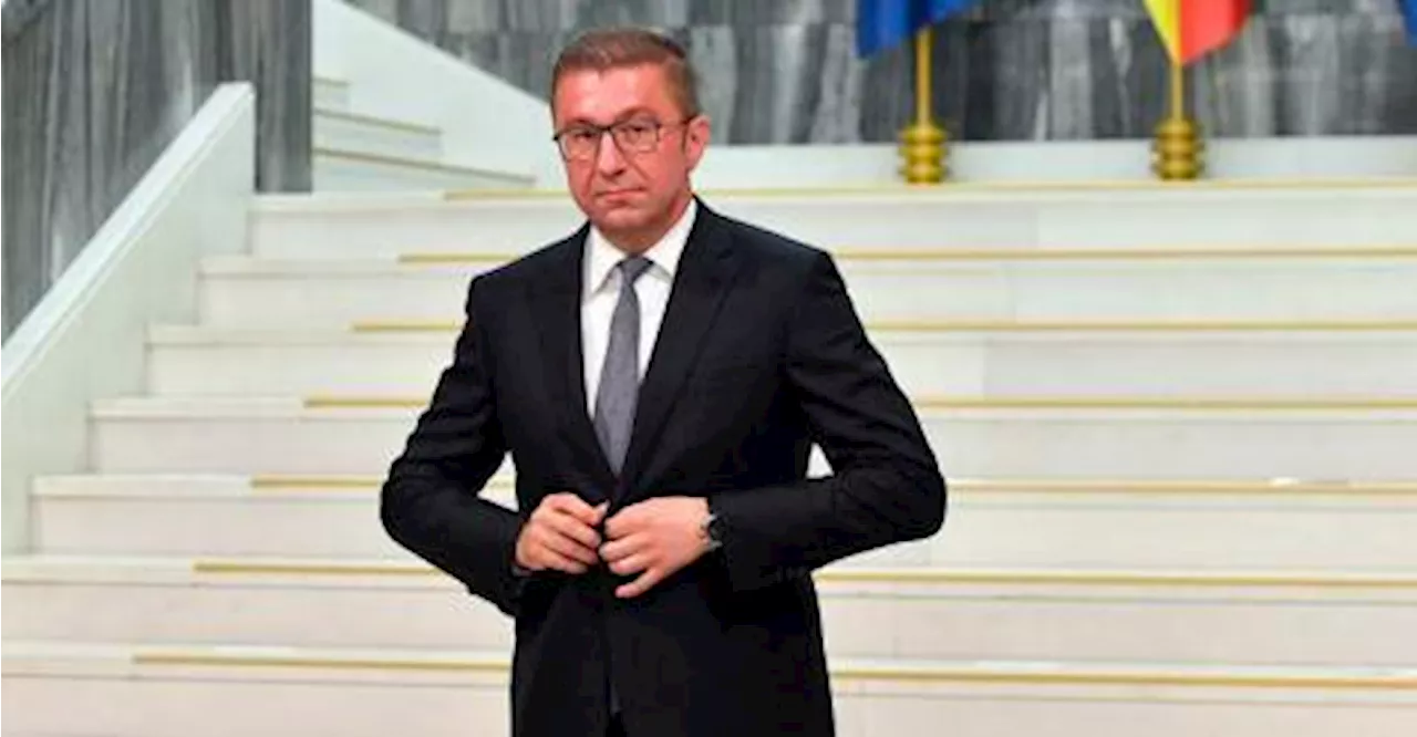 North Macedonia’s parliament elects Mickoski as new prime minister