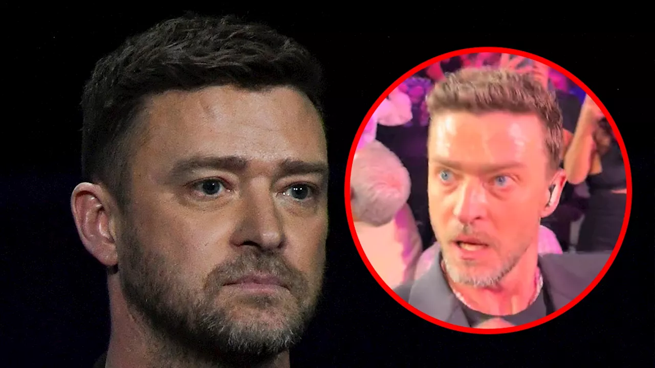 Justin Timberlake Not 'Under The Influence' In Viral Resurfaced Concert Video