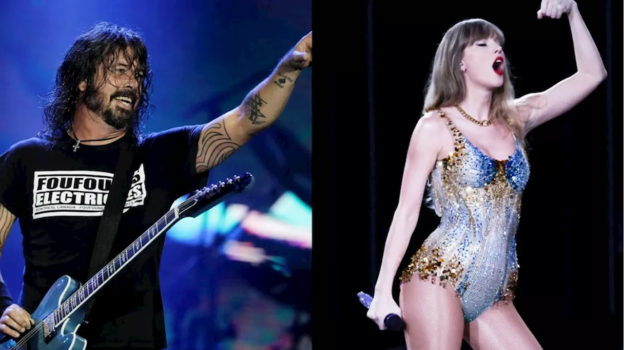 La contundente respuesta de Taylor Swift a Dave Grohl sobre sus shows en vivo