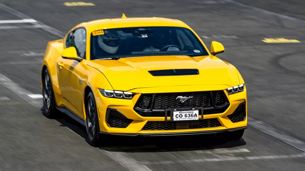 First drive: A few laps on the track prove that the 2024 Ford Mustang really is all-new