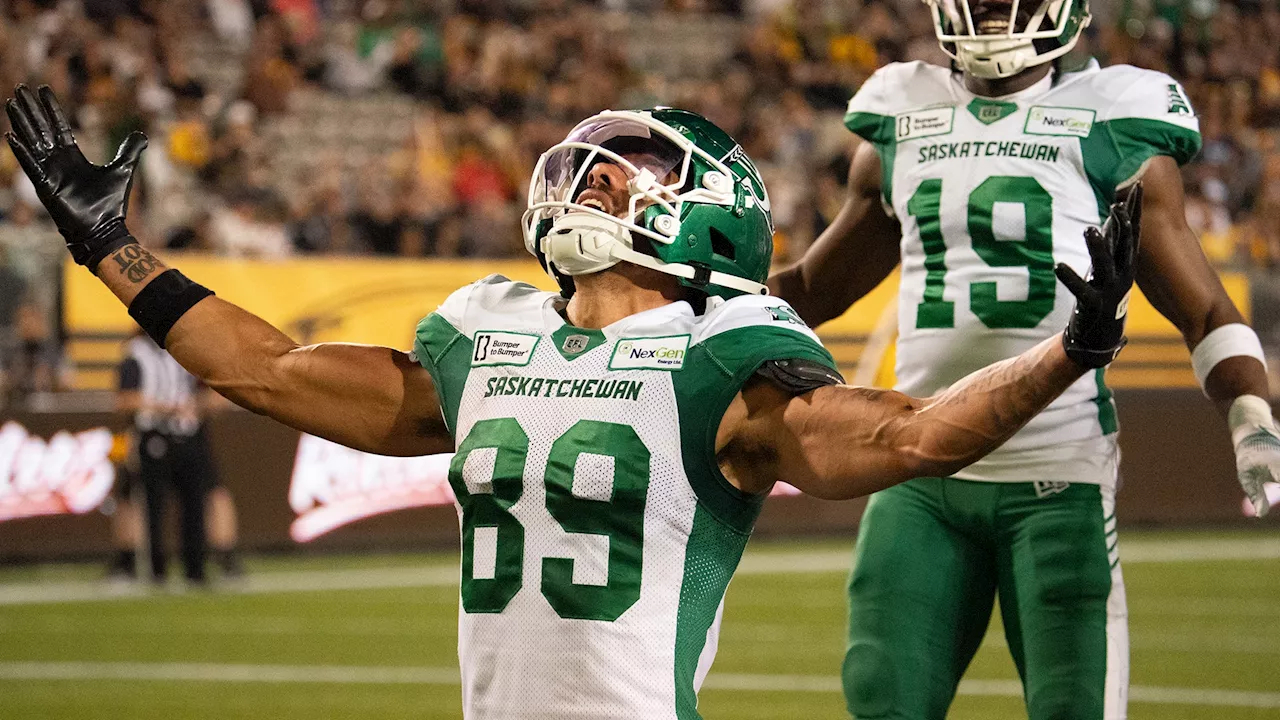 hamilton tiger cats saskatchewan roughriders