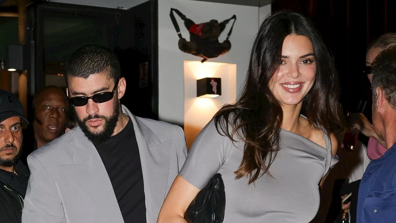 Kendall Jenner and Bad Bunny Embraced Matching Style for Their Paris Date Night