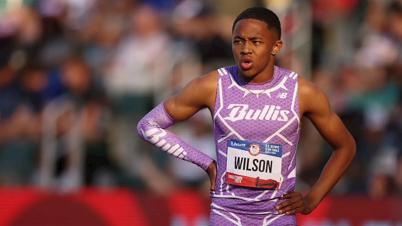 Quincy Wilson, 16 and all heart, is one race away from the Olympics