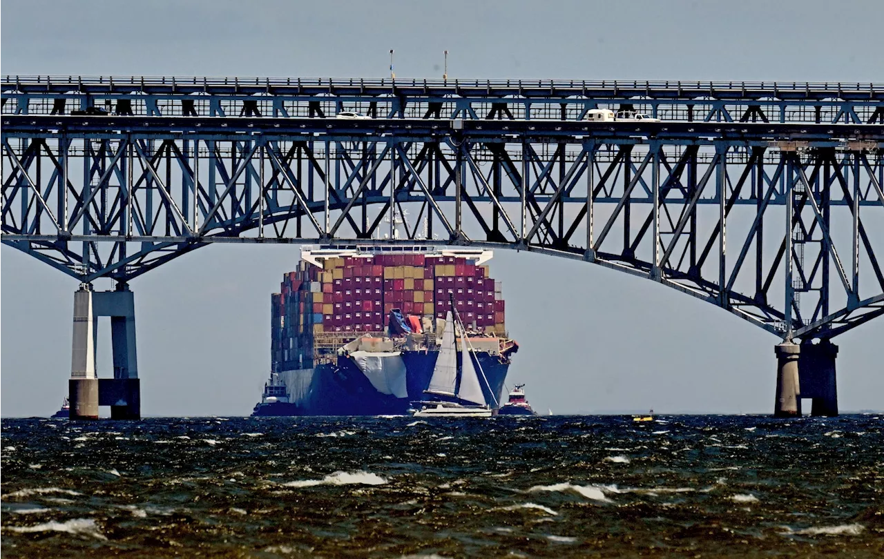 Ship leaves for Virginia three months after destroying Baltimore bridge