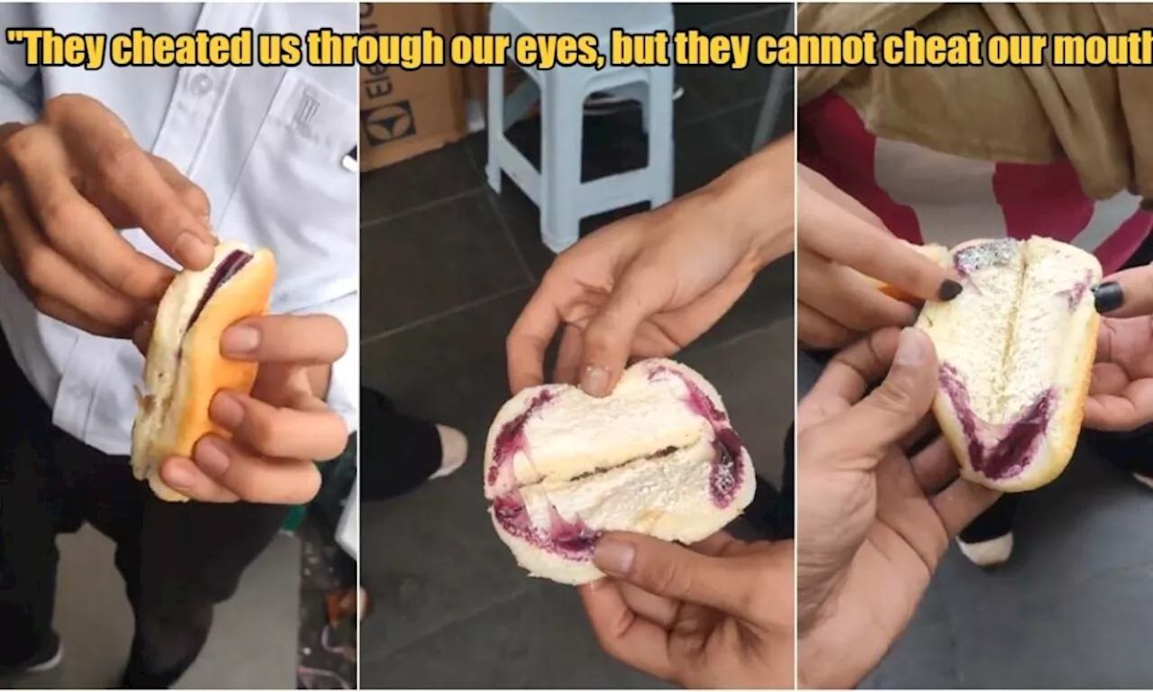 M'sians Shocked to Find RM12 Buns with Jam Spread Only at the Edges to Cheat Customers