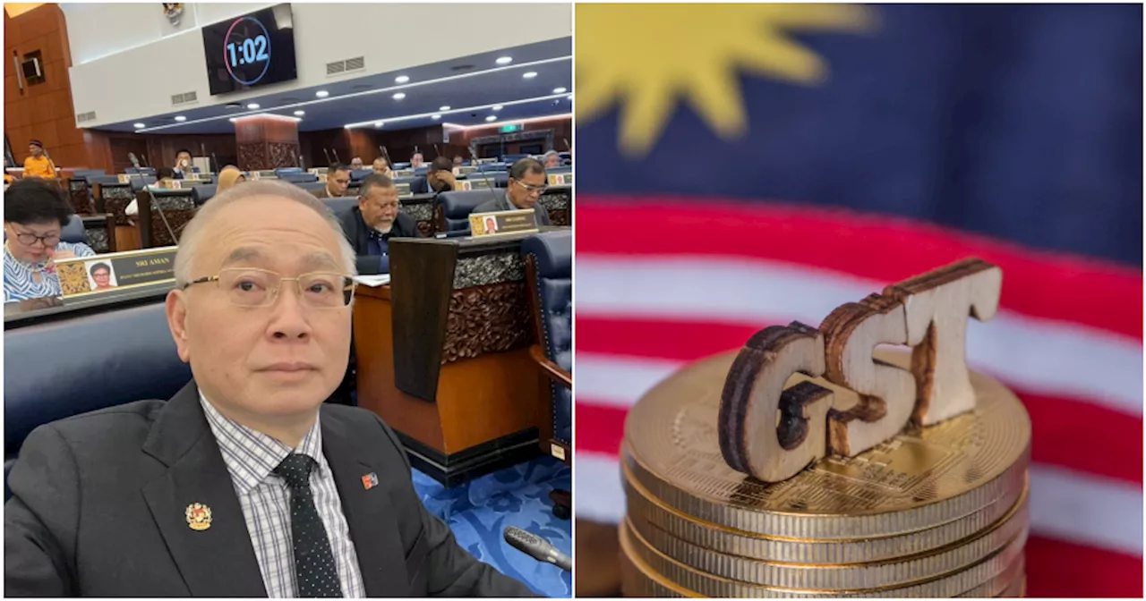 'More reasonable, less burdensome' - Wee Ka Siong Suggests Govt to Bring Back GST at Lower Rate