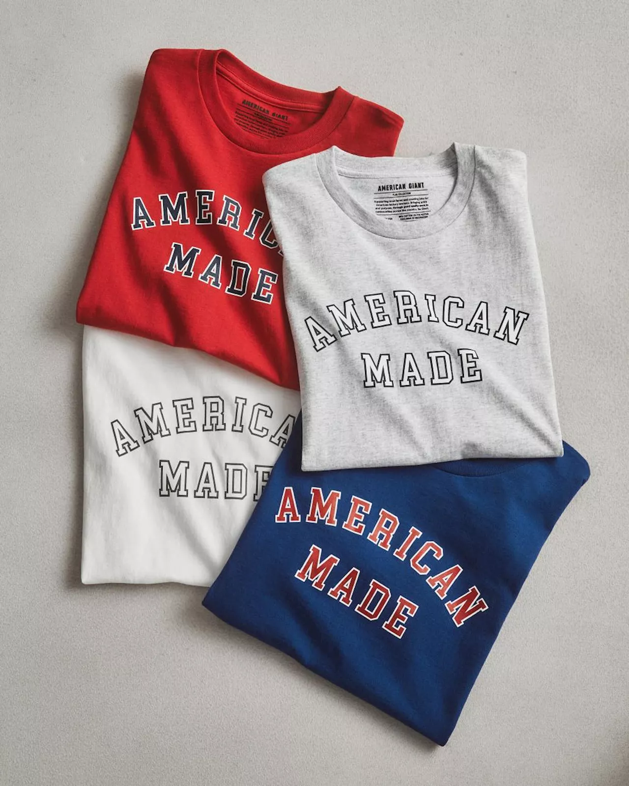 Walmart to Sell American Giant T-shirts in 1,700 Stores for July Fourth