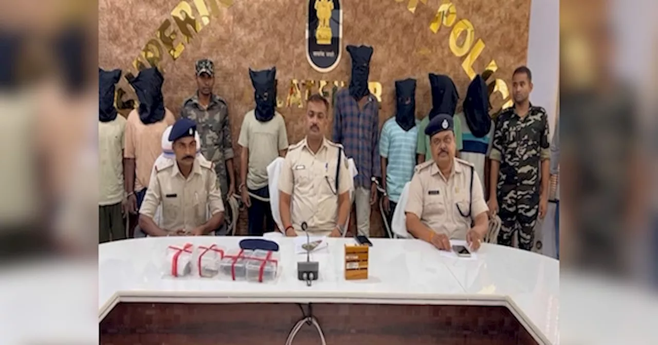 Jharkhand News: लातेहार पुलिस को मिली बड़ी सफलता, टीएसपीसी के 7 हार्डकोर नक्सली गिरफ्तार