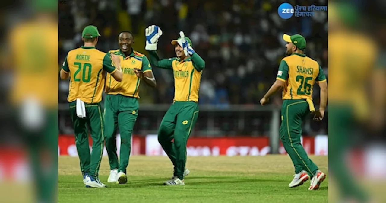 WI vs SA T20 World Cup 2024: ਸੈਮੀਫਾਈਨਲ ਵਿੱਚ ਦੱਖਣੀ ਅਫਰੀਕਾ ਦੀ ਧਮਾਕੇਦਾਰ ਐਂਟਰੀ, ਰੋਮਾਂਚਕ ਮੈਚ ਵਿੱਚ ਵੈਸਟ ਇੰਡੀਜ਼ ਨੂੰ ਹਰਾਇਆ