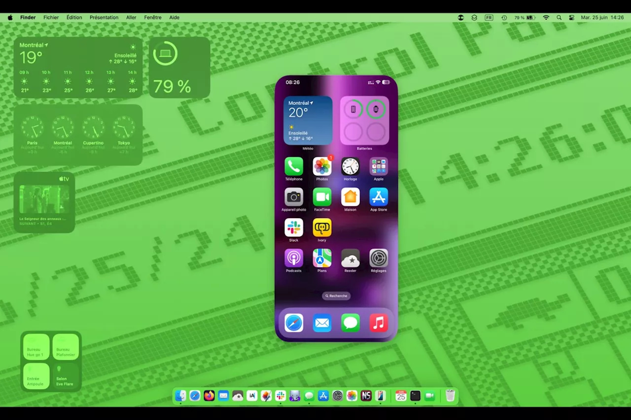 Afficher son iPhone sur l’écran du Mac : aperçu de la nouveauté de macOS Sequoia