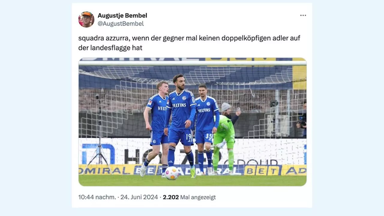 Netzreaktionen zum elften EM-Tag: „So sind sie, die Italiener“