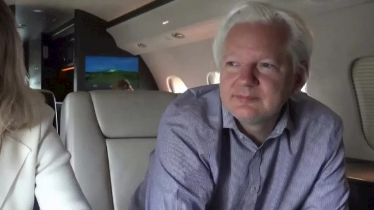 Wikileaks founder Julian Assange touches down in US territory the Northern Mariana Islands to face court