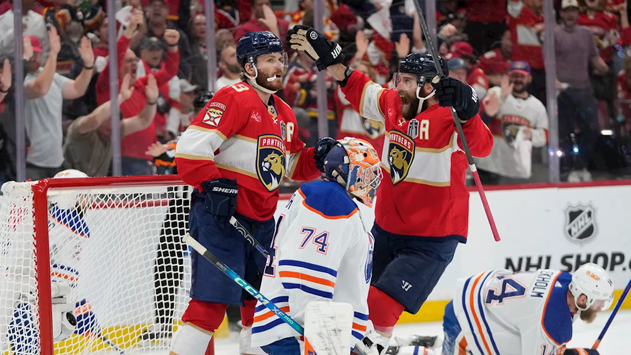 Florida Panthers outlast Edmonton Oilers in Game 7 for first Stanley Cup title