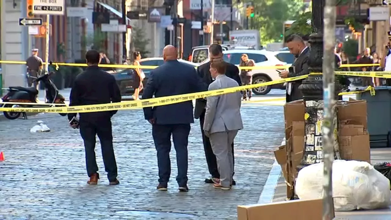 NYPD searching for suspects in fatal shooting outside luxury stores in SoHo