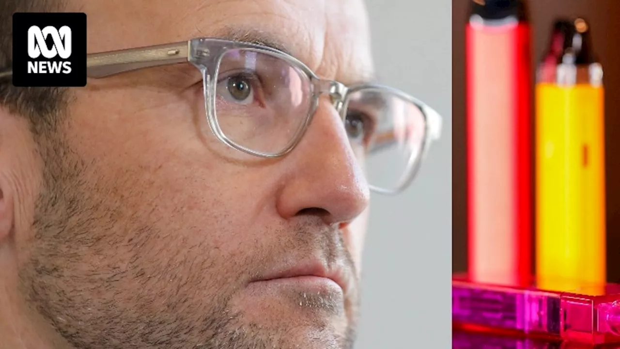 Greens leader Adam Bandt denies his party watered down government's vaping laws