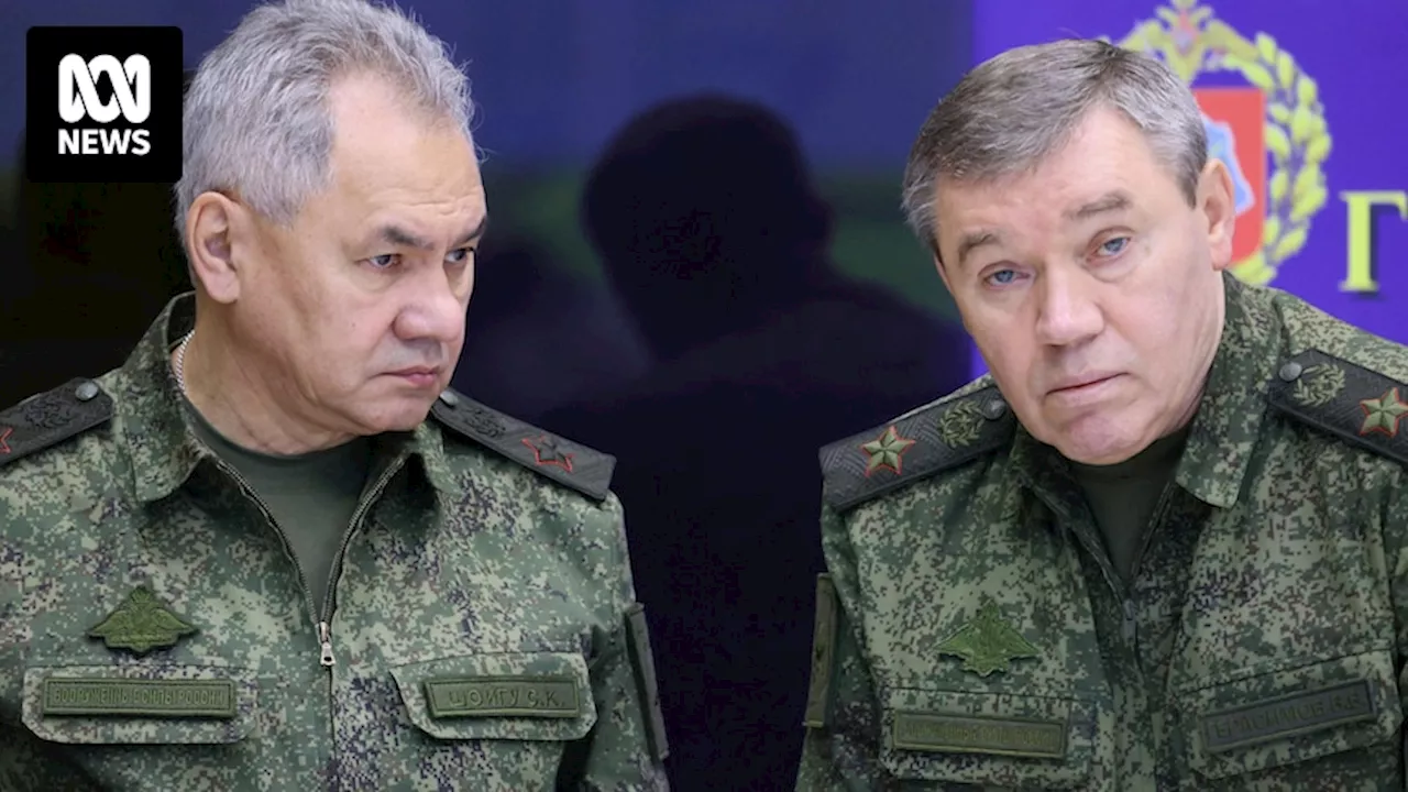 ICC issues arrest warrants for former Russian defence minister Sergei Shoigu and chief of staff Valery Gerasimov