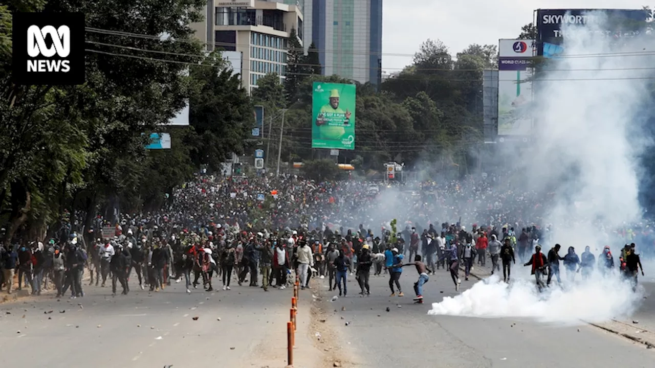 Kenyan parliament set ablaze and protesters reportedly shot amid unrest over tax changes