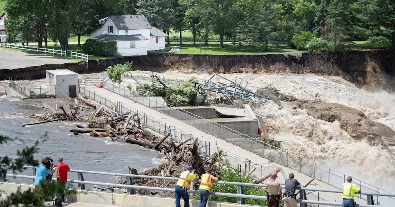 Iowa floodwaters breach levees as even more rain is forecast for ...