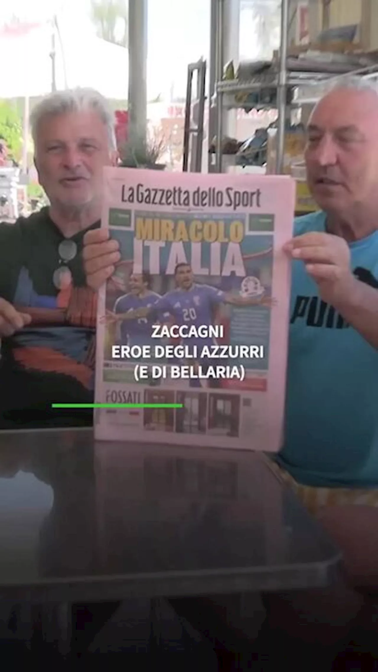 Zaccagni, eroe degli azzurri (e di Bellaria)