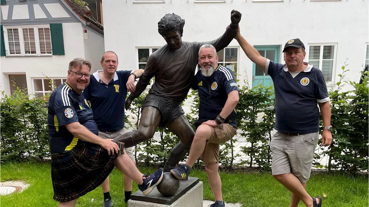 Die große Liebe der schottischen Fans zum kleinen Nördlingen