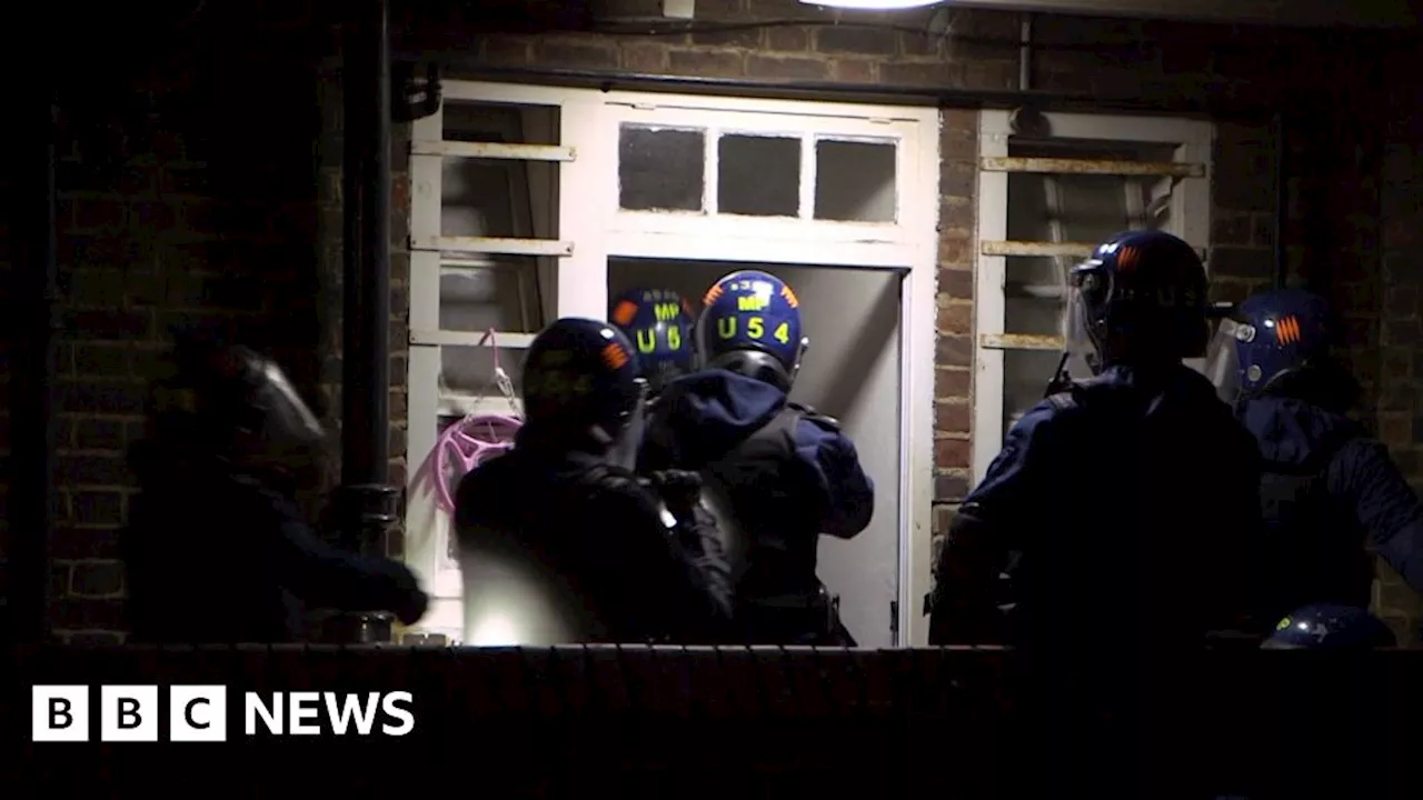 Met Police: Inside a 'cuckooing' cannabis raid