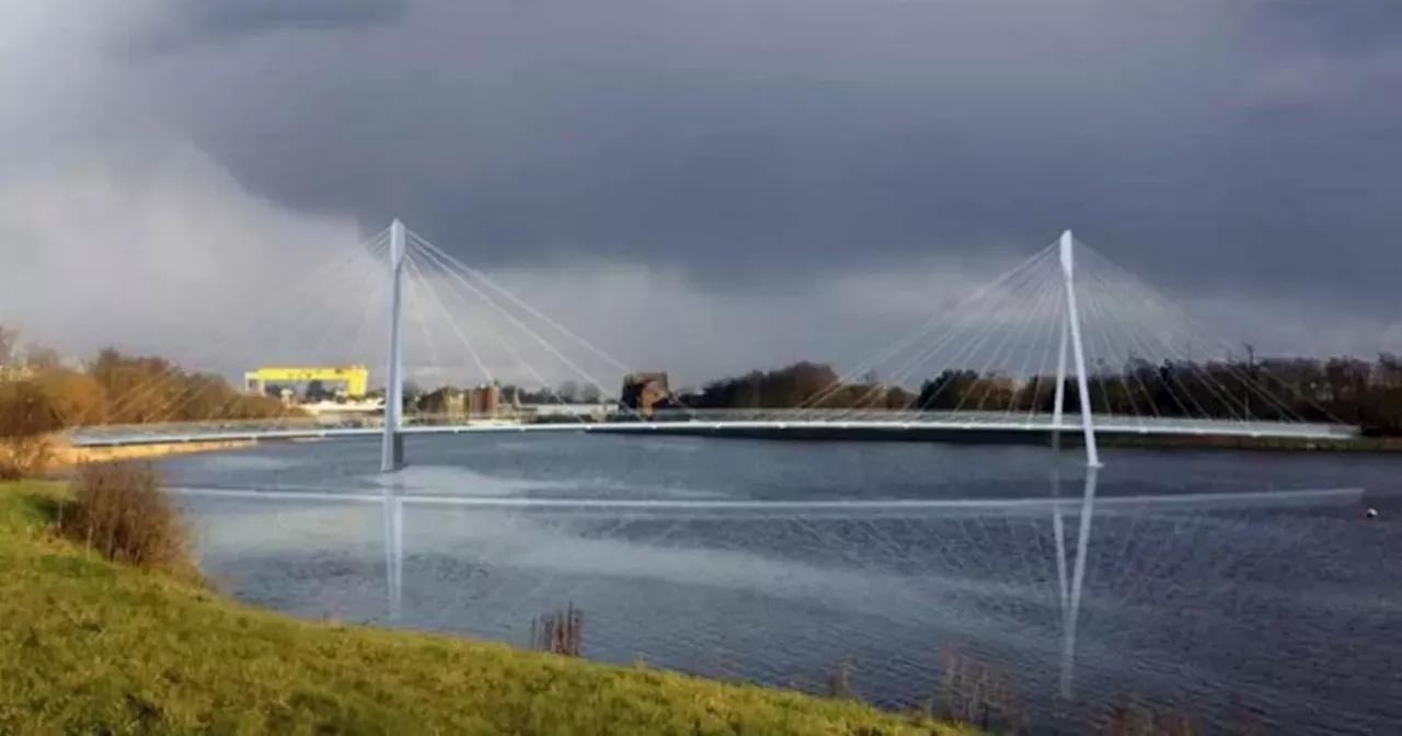 Progress on new Lagan bridge hailed as 'major step forward'