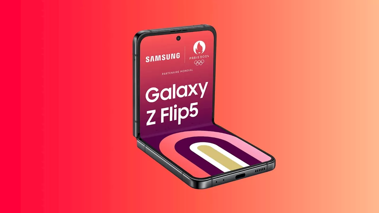 Moins de 60 euros pour le Samsung Galaxy Z Flip5 en passant par cette offre