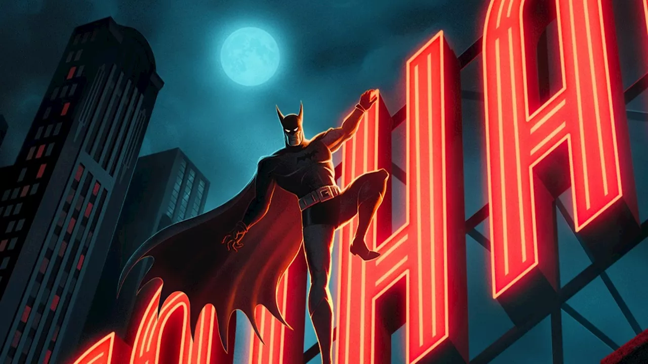 Batman: Caped Crusader Key Art Sees The Dark Knight Surveying His City