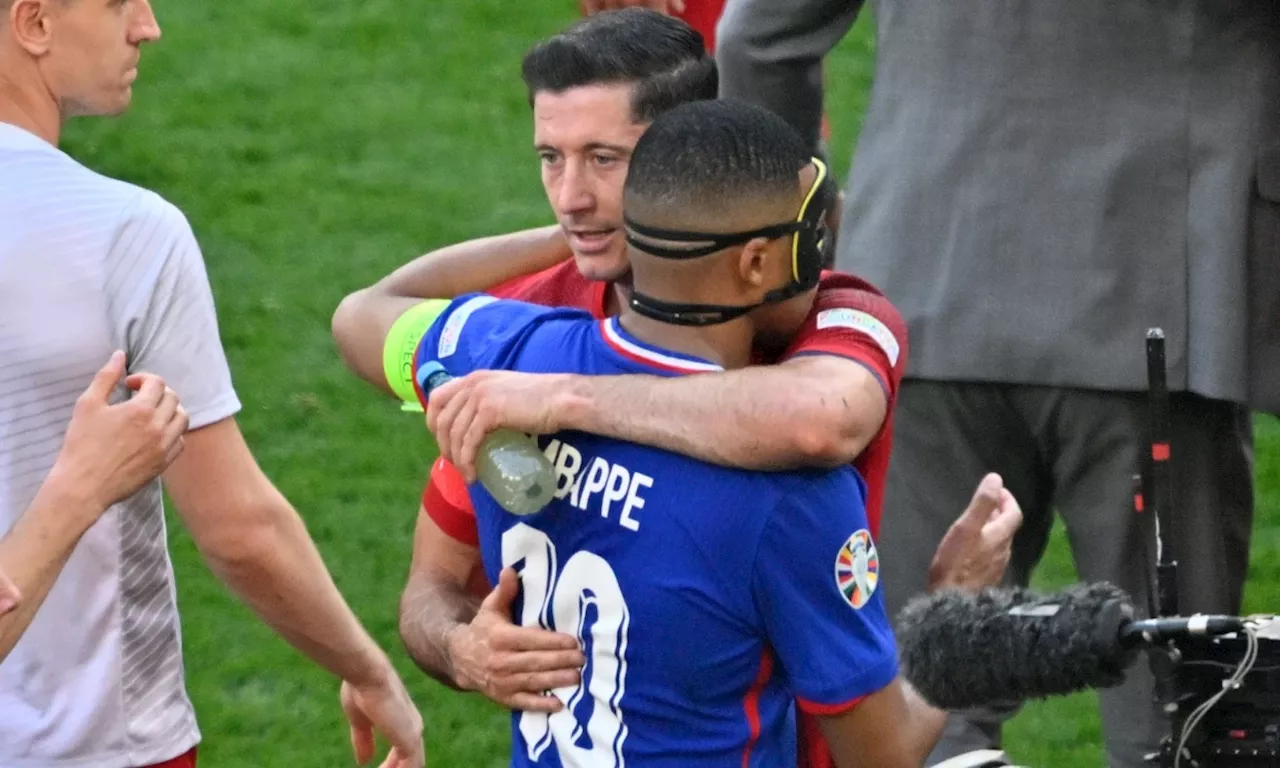 Mbappe y Lewandowski sellan el empate de Francia con Polonia en la Eurocopa