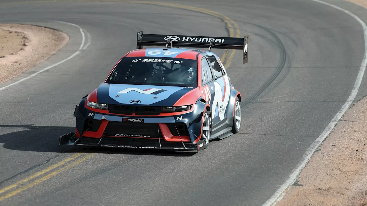 Hyundai bags two records at the Pikes Peak